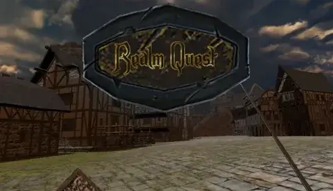 Quest Realm oyunu yeni görev ekranı
